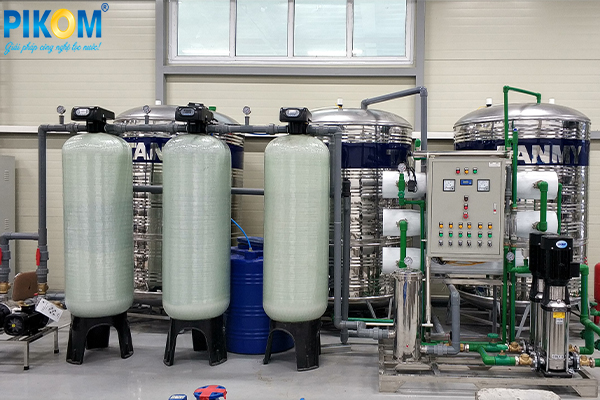 Lắp đặt hệ thống lọc nước tinh khiết RO cho nhà máy sản xuất thực phẩm