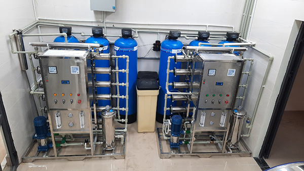 Hệ thống lọc nước tinh khiết RO cho phòng giặt bệnh viện