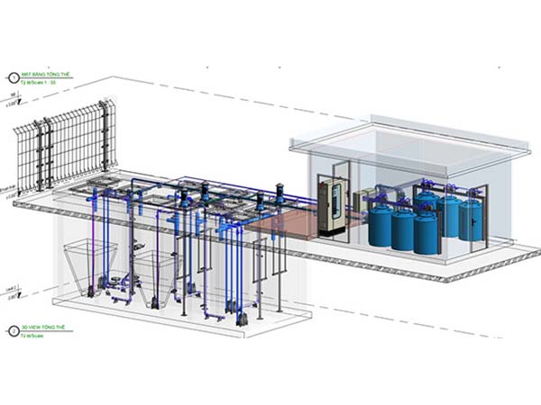 Hệ thống xử lý nước thải công nghiệp cho nhà máy sản xuất thuốc thú y